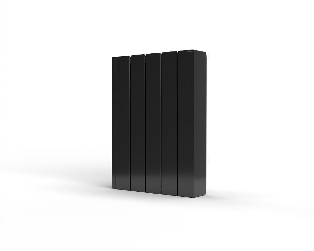 Rointe Belize - BRIW0600RAD3 Wi-Fi Electric Radiator, Black, 600W, 4 Elements -Mycabin.ie