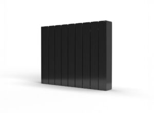 Rointe Belize - BRIB1200RAD3 Wi-Fi Electric Radiator, Black, 1200W, 8 Elements -Mycabin.ie