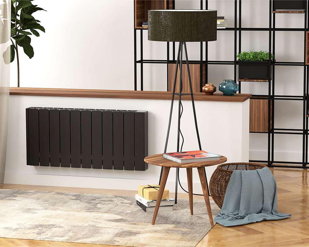 Rointe Belize - Wi-Fi Electric Radiator, Black -Mycabin.ie