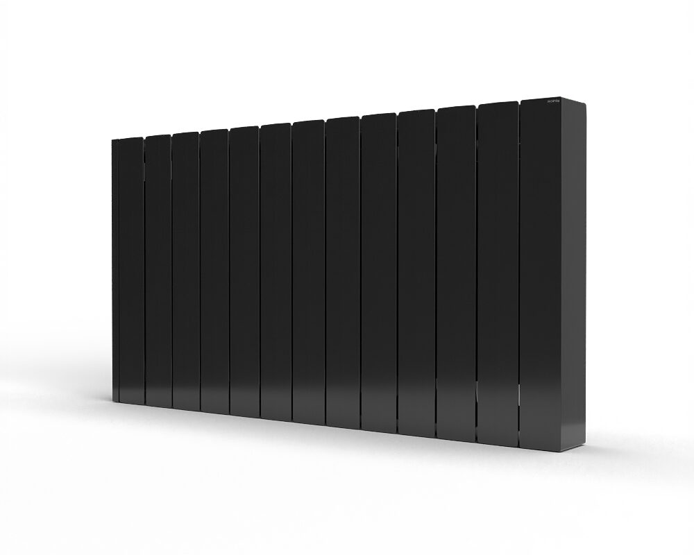 Rointe Belize - BRIB1800RAD3 Wi-Fi Electric Radiator, Black, 1800W, 12 Elements -Mycabin.ie
