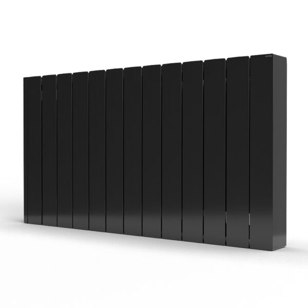 Rointe Belize - BRIB1800RAD3 Wi-Fi Electric Radiator, Black, 1800W, 12 Elements -Mycabin.ie