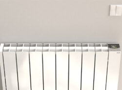 Rointe Belize - BRIW1200RAD3 Wi-Fi Electric Radiator, White, 1200W, 8 Elements -Mycabin.ie
