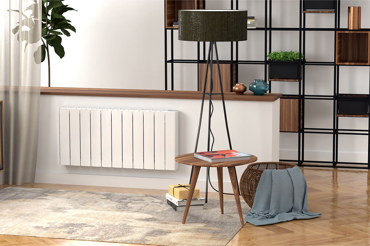 Rointe Belize - Wi-Fi Electric Radiator, White -Mycabin.ie
