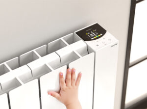 Rointe Belize - BRIW1200RAD3 Wi-Fi Electric Radiator, White, 1200W, 8 Elements -Mycabin.ie