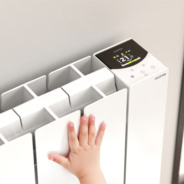Rointe Belize - BRIW1200RAD3 Wi-Fi Electric Radiator, White, 1200W, 8 Elements -Mycabin.ie
