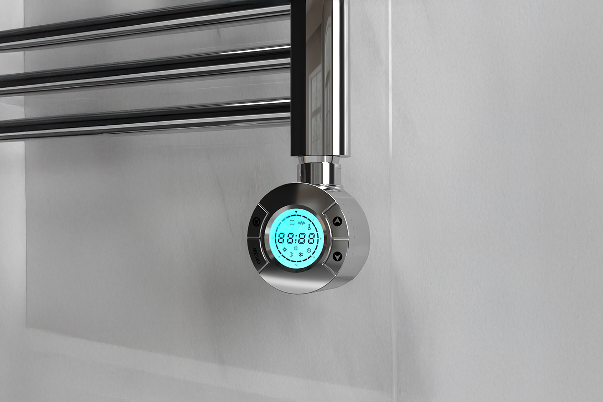 Rointe Elba Plus Electric Towel Rail 300W TELL2I40C112 Rointe Elba Plus Electric Towel Rail 300W TELL2I40C112 Chrome -Mycabin.ie