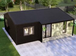 Residential Barn Style Two Bedroom H Log Cabin -Mycabin.ie