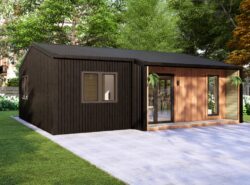 Residential Barn Style Two Bedroom H Log Cabin -Mycabin.ie