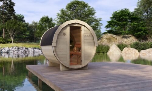 Barrel sauna XS