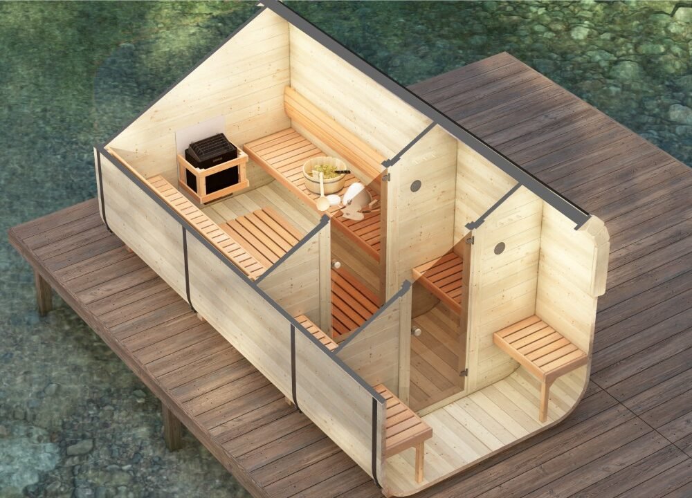Cube_400_4 Cube sauna L