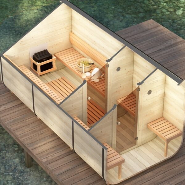 Cube_400_4 Cube sauna L